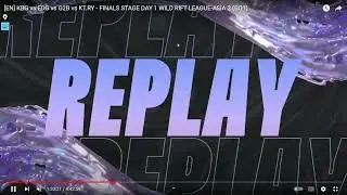 I cant stand G2B (WRLA2 G2B vs EDG vod review)