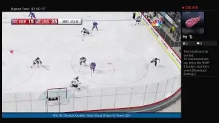 NHL 18: Olympic Qualifer Great Britain Vs Team USA
