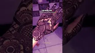 im mzn heena artist 🫣look the design of my hand 👍 booking available for all types heena #hennaart