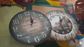 cara memasang jarum jam vintage