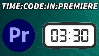 How to use a timecode in premiere pro