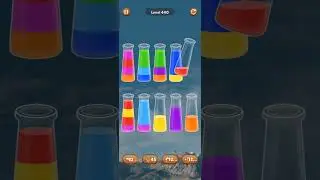 Color Water Sort Woody Puzzle Level 440