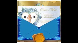 Invitatii Botez Personalizate Digitale Video (Model B13)