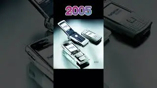 Evolution of Mobile phones from (1979-2022)