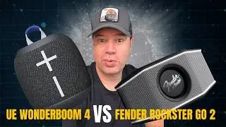 Battle of the Bluetooth Speakers: UE Wonderboom 4 vs Fender Rockster Go 2 #audio #bluetoothspeaker