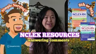 NCLEX-RN Resources (Responding with your Comments) #nclextips #nclexreview #nclexprep