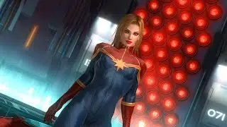 Dead or Alive 5 Last Round - Tina vs Lisa - No Music - No HUD