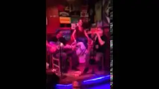 drumming with Arann Harris and the Farm Band