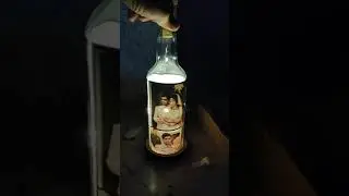 Led photo bottle lamp @rajasthangift