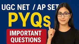 UGC NET / AP SET PYQs | Практические занятия, ориентированные на экзамен