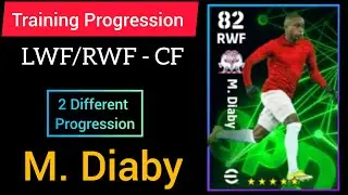 Match Pass Player M. Diaby Efootball 2024 Max Training Progression