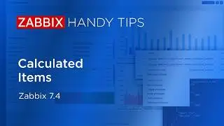 Zabbix Handy Tips: Calculated Items