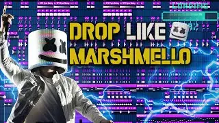 How To Make Drop Like Marshmello | FL Studio 20 Tutorial | FLP