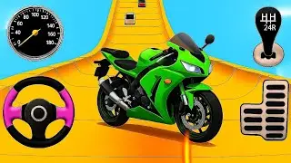 Impossible GT Bike Stunt Racing - GT Bike Stunts Impossible Tracks - Android Gameplay 
