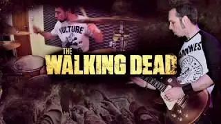 The Walking Dead Theme (Drums and Guitar Cover)