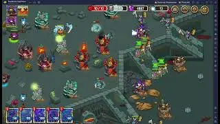 Crazy Defense Heroes - Temple of the Serpent King - LVL44 (Nightmare)