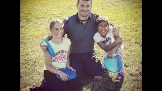 Grade 4 Girls Attempt Self Caught Flight Frisbee World Records