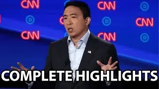 Andrew Yang Second Democratic Debate Full Highlights | Everything He Said July 31st
