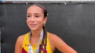 Olivia Joseph of Northgate 1st Place Girls Division 1 Varsity Red at Mt. SAC Invitational