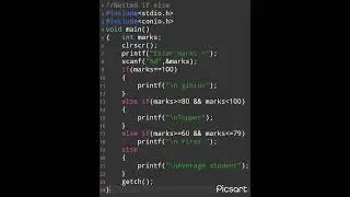 20 C Program Nested if else #cprogramming #clanguage #Quick