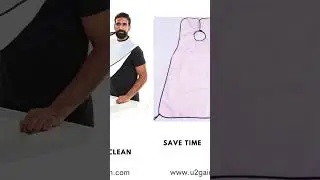 Creative Man Hair Beard Shaving Catcher Apron