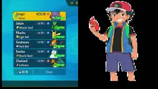 Pocket Monsters (2026) Satoshi's Ultimate Non-Legendary Team With (Held Items)