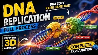 Cell Apni Exact Copy Kaise Banata Hai? 😱 | Inside DNA Replication