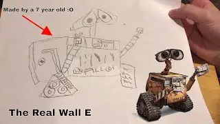 How To Draw Wall E | 9-Year Old Teaches | Easy and cute |