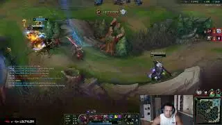 5% HP Graves vs 3 players