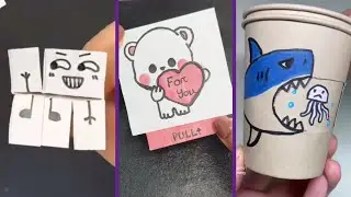 Easy craft ideas / miniature craft / how to make / DIY school project / Himi's Artistry