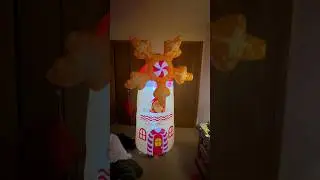 Random reviews 78. 6ft Gingerbread windmill house #christmas #gingerbread