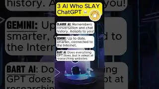 3 ChatGPT Killers: Stop Using Chat GPT!  #ai #aitools #websites