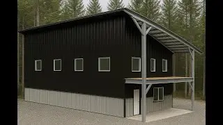 Ultimate 20x50 Single-Slope Cabin Kit [Two-Story Perfection]