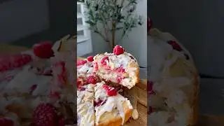 Easy Almond Raspberry Cake
