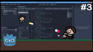 Серия шутеров и платформеров Godot | Часть 3: оружие игрока и тряска экрана