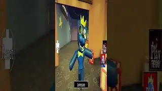 Rainbow Friends Freggy Blue Jumpscare