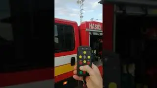 Fire Truck Roof Mounted Telescopic LED Light Tower