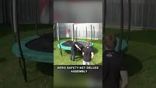 how to assemble the BERG deluxe safety net