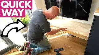 How I'm building an easy TV shelf unit... plus IKEA Granhult brackets!