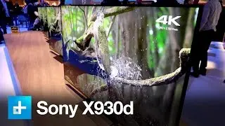Sony X930d 4K TV - Hands on at CES 2016