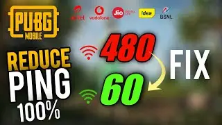 Reduce PUBG Ping Problem Fix 100% | Get Low PING and FIX LAG (2020)