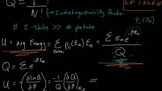 Statistical Mechanics Recap and Example Questions (Nov. 13, 2017)