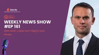 QuotedData's Weekly News Show - Matt Cable from Rights and Issues