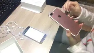 Идеальный телефон для девушки Iphone 7 plus Rose Gold