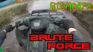 Kawasaki KVF 750 Brute-Force | Baggerpark Emsland M&auml;rz 2020 | BI0M0RPH