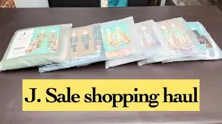 J. 23 march sale shopping haul | summer shopping haul