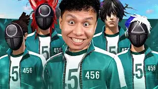 Игрок Squid Game 456 убивает всех и побеждает 😱 Tonde Gamer #ffmxsquidgame