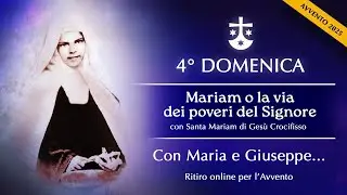 Con Maria e Giuseppe - Esercizi online con S.ta Mariam di Gesù crocifisso