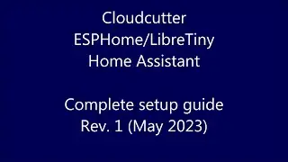 BK7231 ESPHome/LibreTiny + Tuya-Cloudcutter - tutorial - Cloud-free, firmware for Home Assistant