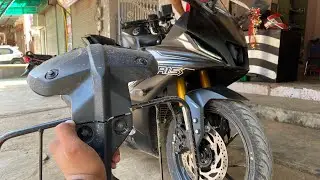 Yamaha R15v4 First Modification 😍 | Now Looks Like Superbike 🔥 ! R15m Modification 2021